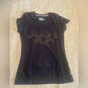 Nike top with just do it written on front size small